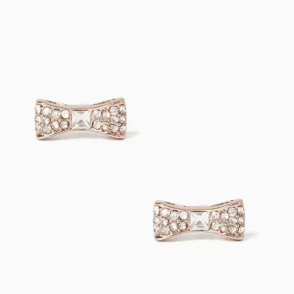 kate spade Jewelry - NWT! ♠️ Kate Spade ♠️ Ready Set Bow Pave Bow Studs
